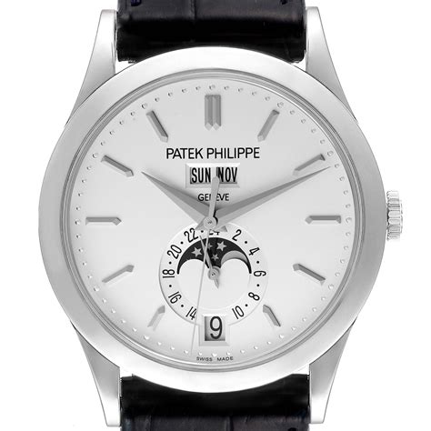 Patek Philippe Complications Annual Calendar White Gold Mens Watch 5396